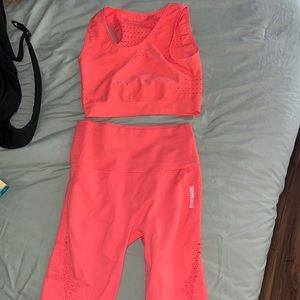 Gym shark workout set. Never worn